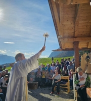 Segnung der Kapelle am Campingplatz